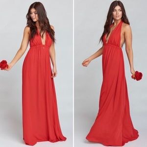 Show Me Your Mumu Luna Red Maxi